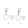 Clear Guitar Pick Storage Box Magnetic Closure Durability Transparents Storage Case for Live Performances