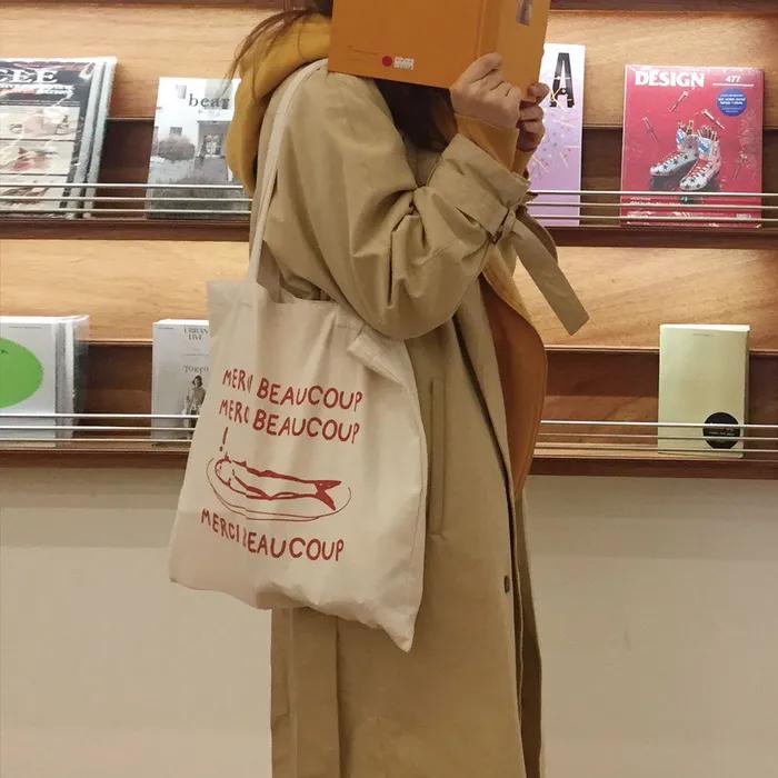 (the daily -recipe ) merci beaucoup eco bag