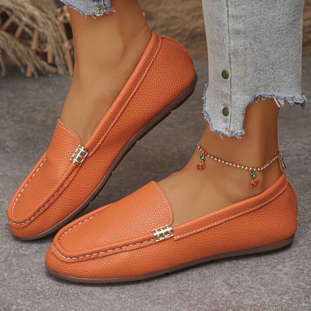 Fashion 2025 New Women Flats Wear-resisting Sneakers Women Fashion Casual Shoes Spring Autumn Loafers Non-slip Soft Flat Shoes for Women