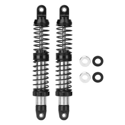 102mm Double Spring Shock Struts Damper Fit for Traxxas Trx 4  RC Car ModelBlack B8260SBL