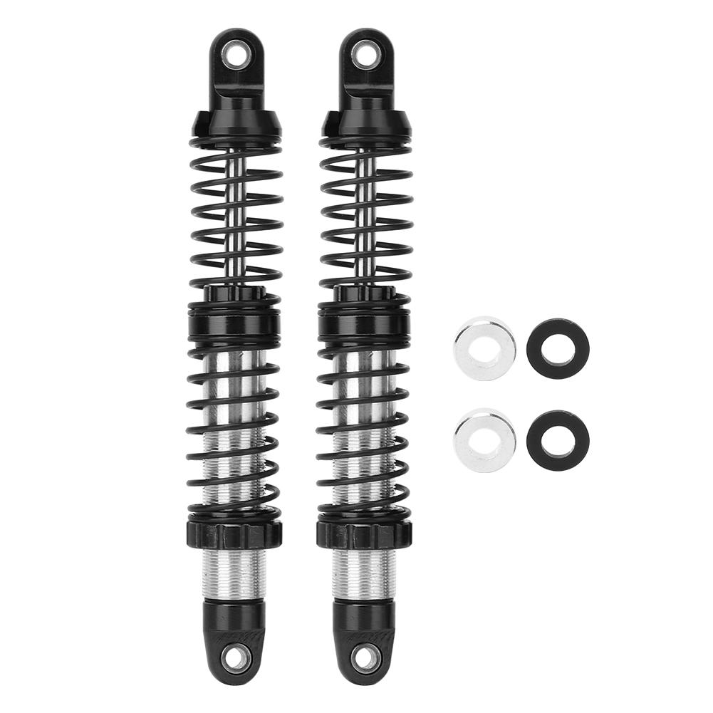 102mm Double Spring Shock Struts Damper Fit for Traxxas Trx 4  RC Car ModelBlack B8260SBL