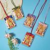 Blessing Bag Guanyin Blessing Sachet Sachet Mobile Phone Car Pendant Health and Peace Fu Yu Guardian Body Blessing Bag