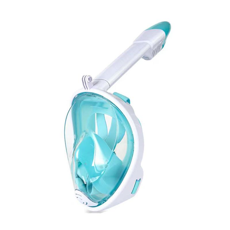 

Полнолицевая маска для снорклинга с панорамным обзором, защитой от запотевания, для взрослых и подростков--- L/XL