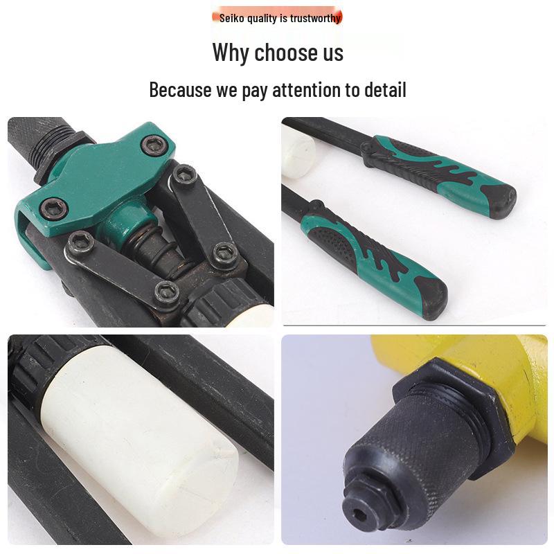 Industrial Grade Double Handle Labor-Saving Rivet Gun