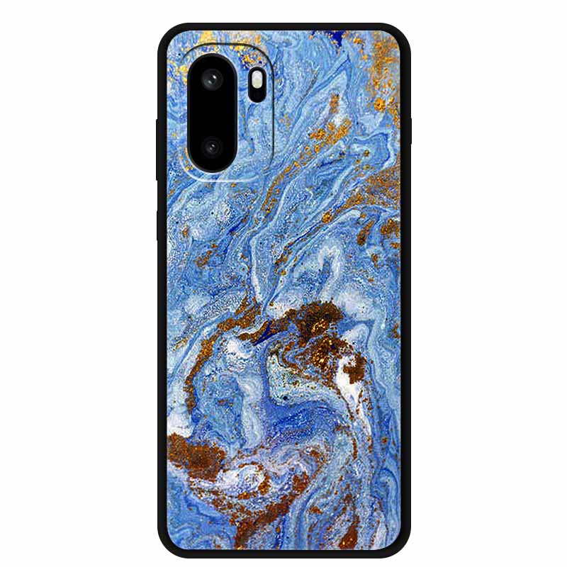 

For OnePlus Ace 6 Case Marble Texture Painted Luxury Soft Silicone TPU Cases for OnePlus 1+ Ace6 Bumper Black Cover PLQ110 6.83 OnePlus Ace 6