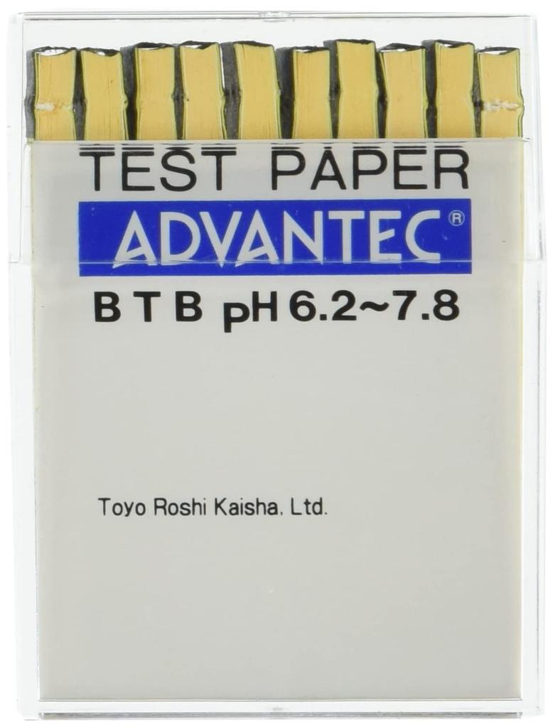 Advantech Toyo pH Test Book BTB 20 Sheets Per 10 07010060 Paper, Type, (6.2-7.8), Pack, Books,
