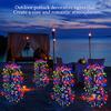 200/100LED Outdoor LED Fairy Lights Garden Path Decor Garland Tree Solar Lights for Balcony Patio Party Street Lawn Lamp