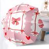 1pc Valentine's Day Gift Automatic Open/Close Umbrella, Portable Folding Umbrella, Compact Travel Umbrella For010