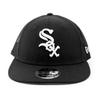 [New Era] Mesh Cap LP9FIFTY Chicago White Sox MLB TRUCKER MESH CAP BLACK CHICAGO WHITE SOX LOW PROFILE SNAPBACK SNAPBACK Hat 950 [Used]