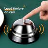 Kitchen Tool Stainless Steel Food Service Call Bell Restaurant Bar Dish Delivery Bell Desktop Answer Bell Restaurant Supplies