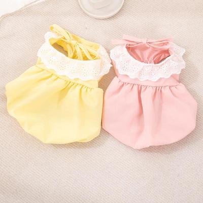 Teddy Welpen Prinzessinnenkleid - Frühjahr/Sommer Outfit für kleine Hunde (Chihuahua, Bichon, Zwergspitz)