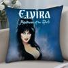 E-Elvira Mistress Of The Dark Pillow Case 3D Print Polyester Fiber 45*45Cm Home Sofa Throw Pillow Cover Decoration Festival Gift