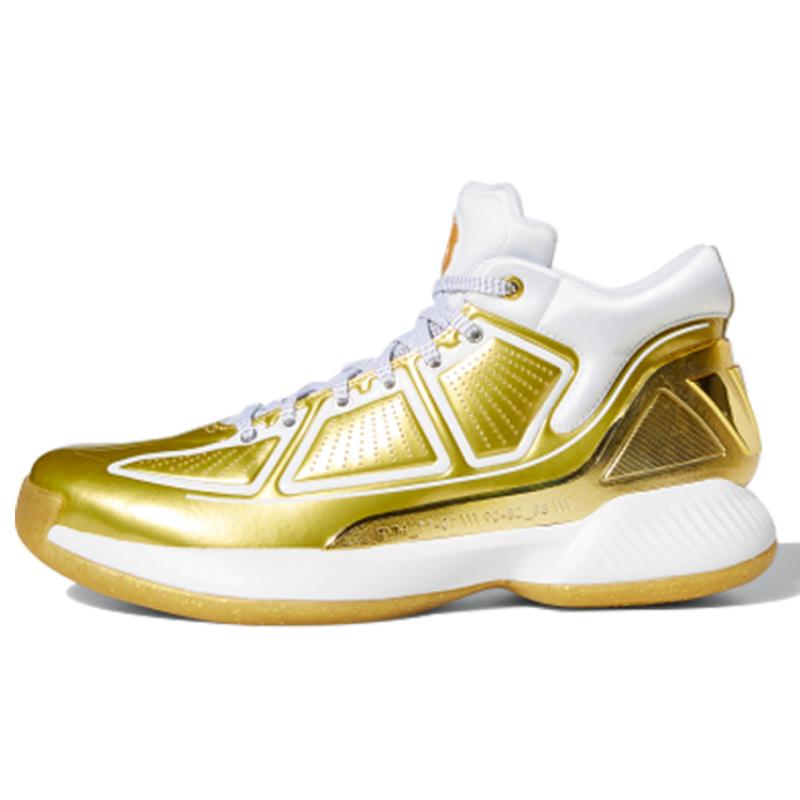 

Adidas D Rose 10 Metallic Gold Sneakers FW9487 39⅓