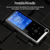 Bluetooth 5.0 Lossless MP3 Music Player HiFi Portable Audio Walkman com FM/eBook/gravador/MP4 Video Player Tela de 2,4 polegadas