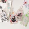 Sweet Strawberry Card Holder Kawaii PVC Picture Frames Kpop Idol 3 Inch Card Sleeves Anime Photocard Binder for Girls Gifts