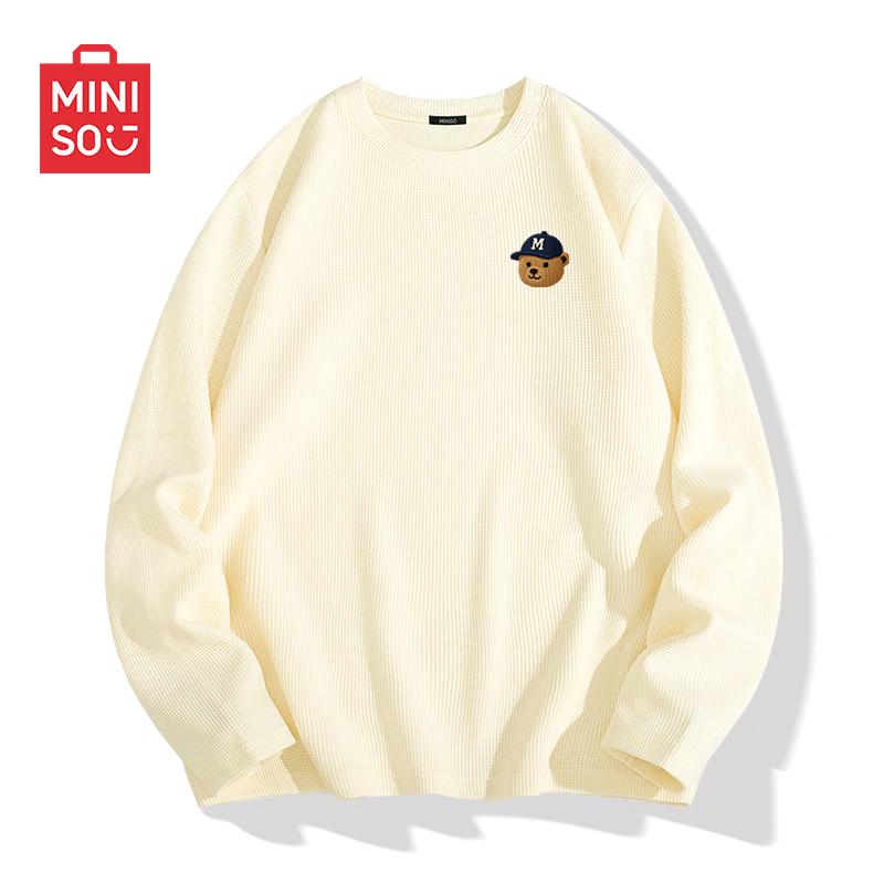 MINISO Men s Oversize Long Sleeve T-Shirt M