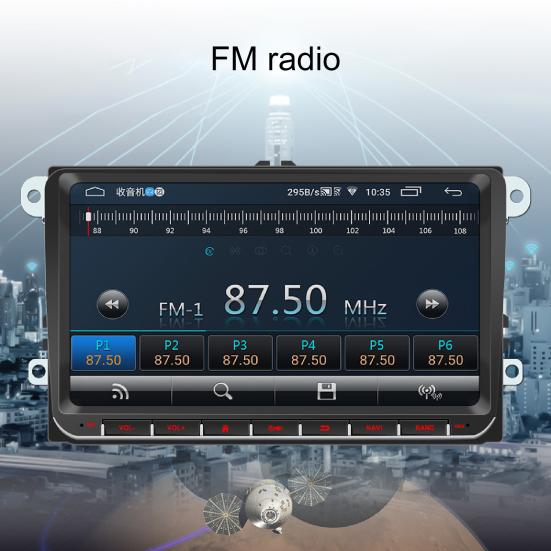 

9093S 9-дюймовая Bluetooth-совместимая система MP5 для плеера автомобиля Android GPS-навигатор Встроенный плеер