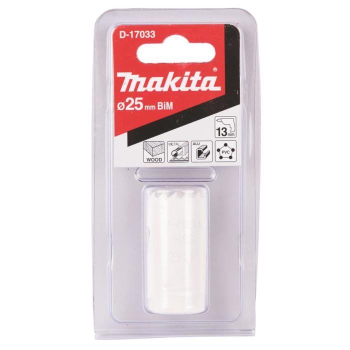 Scie cloche BiM Makita, 25 mm 25 mm - Bi-métal