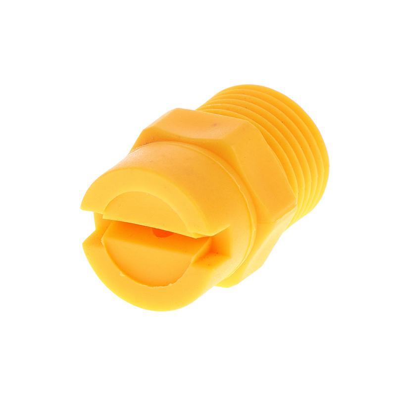 1 ks Plastová tryska s plochým kuželovým paprskem Vee Jet 1/8" 1/4" 1/2" Průmyslová tovární čisticí tryska pro odstraňování prachu