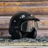 ORZ-700-DOT Approved Real Carbon Fiber 3/4 Motorcycle Helmet Wear Resistant Comfort Liner Daily Commute Cruiser Riding Gear