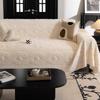 Funda Sofa Living Room Jacquard Thick Warm Sofa Mat Throw  Autumn Winter Sherpa Camping Picnic Sofa Cover