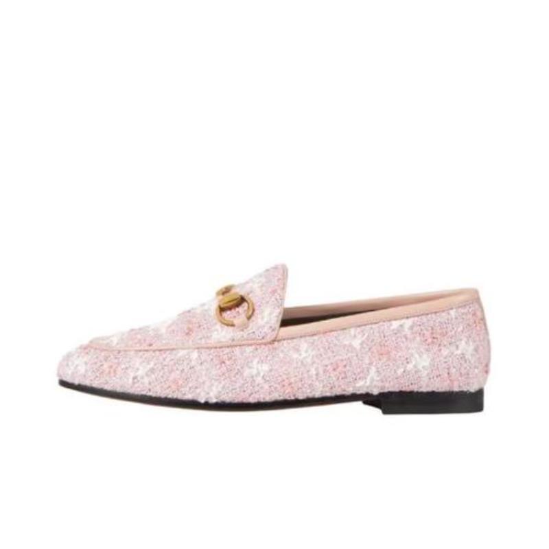 

Gucci Jordaan Casual Loafer Women s Pink 431467 GYV10 5760 EU 35 рожевий