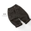 Thick Fleece Lined Kids Long Pants Unisex Boys Girls Warm Casual Winter Trousers
