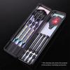 Plastic Dart Case Box Plastic Dart Bag Organizer Tip Holder Shafts Carrying Cases for Steel Tip and Soft Tip Enduring