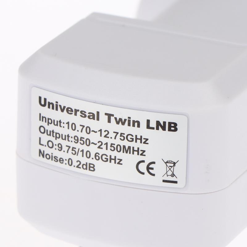 Digital Ku-Band Universal Twin Dual Lnb Linear Converter Satellite Tv Receiver 1080P Full Hd For The Tricolor 75 Satellite