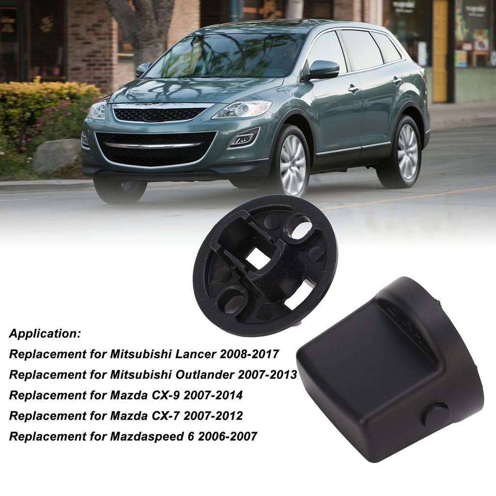 Ignition Start Switch Knob 4408A167 Comfortable Touch Flexible Ignition Key Knob Replacement for Mitsubishi Lancer 2008-2017