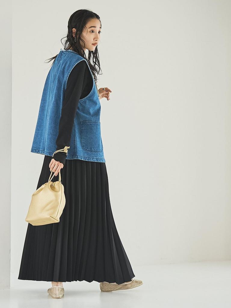 Cohen Denim Ribbon Vest 76606440186 7500 COBALT(75) FREE