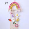 Rainbow Lace Hairpin & Headband Organizer for Kids' Room Decor