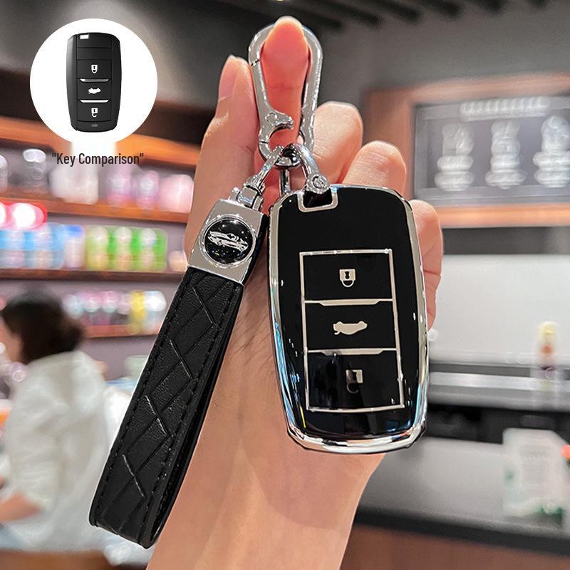 Changan Car Key Case: Compatible with Nuo, Mi Yu, Lumin, Benben, Eado, CS55, Yi Dong DT - 35 Shell Bag for Women.
