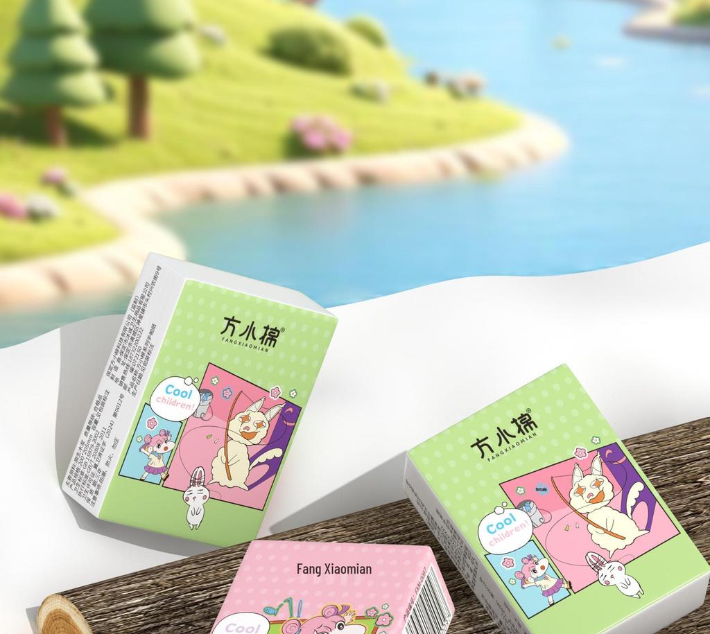 Fang Xiao Mian Mini-Taschentücher - 200 Packungen Tragbares Reise-Serviettenpapier für Studenten