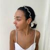 Bandeau à cheveux SCHO JEWELRY Ariel Wave Pearl