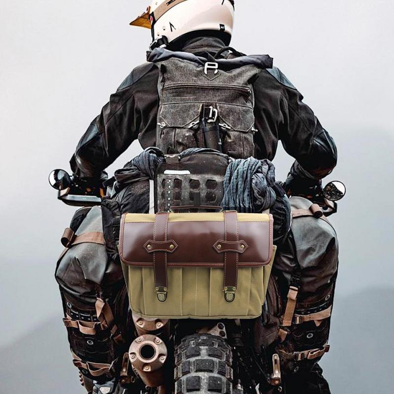 Motorbike Panniers Motor Saddle Pannier Bag Motorcycle Storage Bags Motor Saddle Pannier Bag Vintage Adjustable Motorcycle