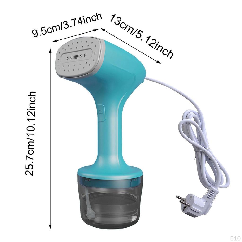 Kleiderdampfer Tragbar Zubehör EU-Adapter für Reisen Hotel Urlaub Beige