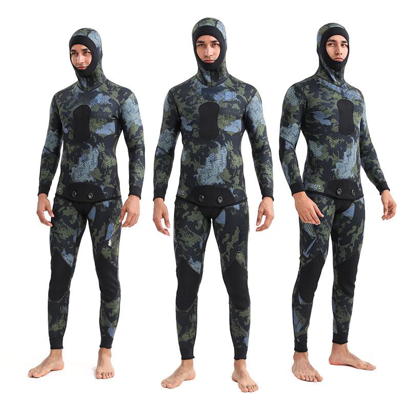 WEZHO 3mm Spearfishing & Diving Wetsuit Set