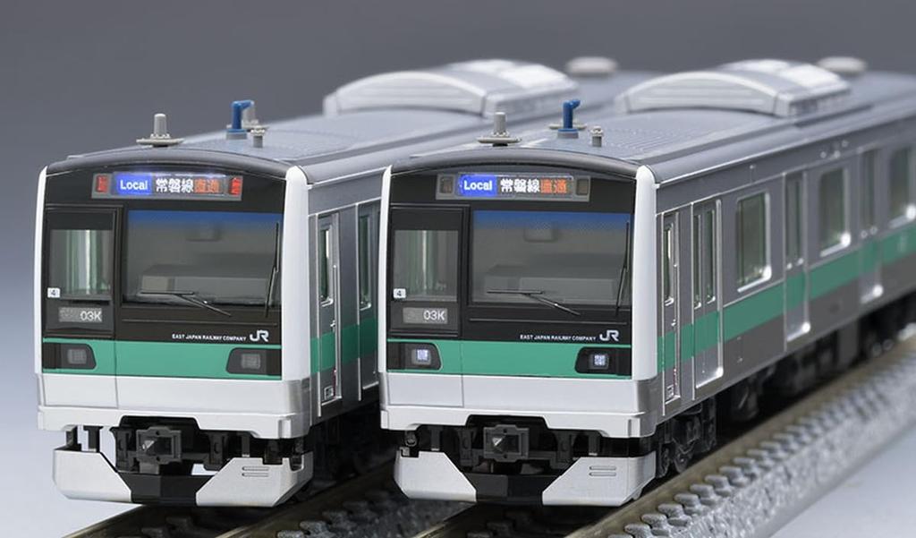 TOMYTEC TOMIX N Gauge JR E233 2000 Series Joban Line Local Train Basic Set 98841 Railway Model Train