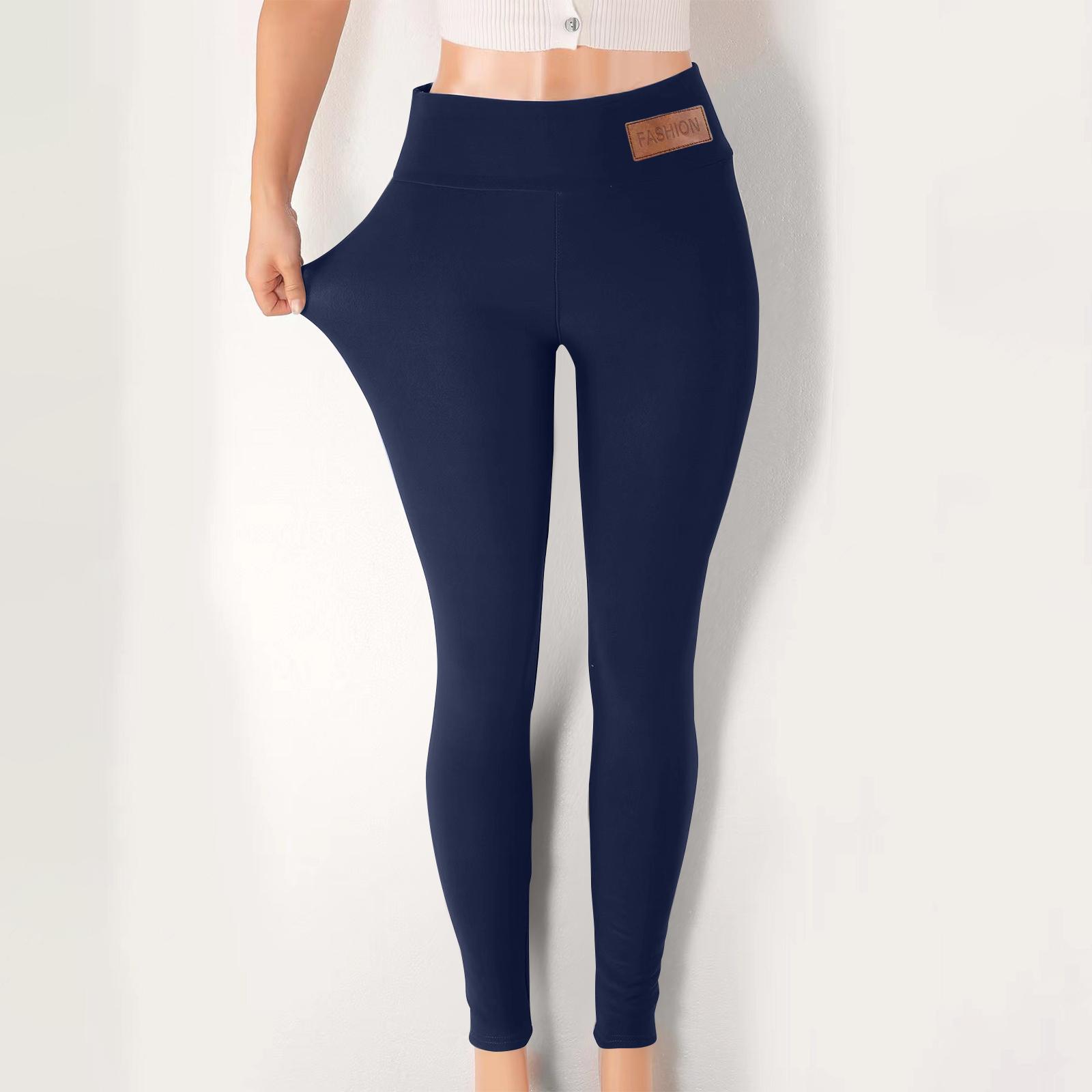 

Женские утепленные леггинсы-основа с флисовой подкладкой L