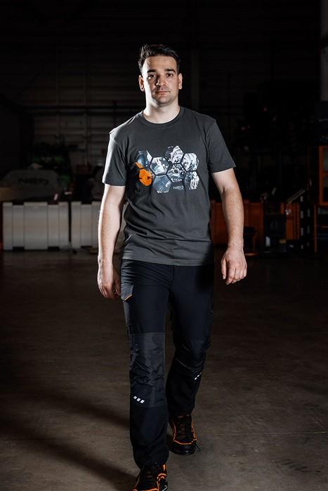 T-Shirt With Print Workshop Size M - T N81-680-M