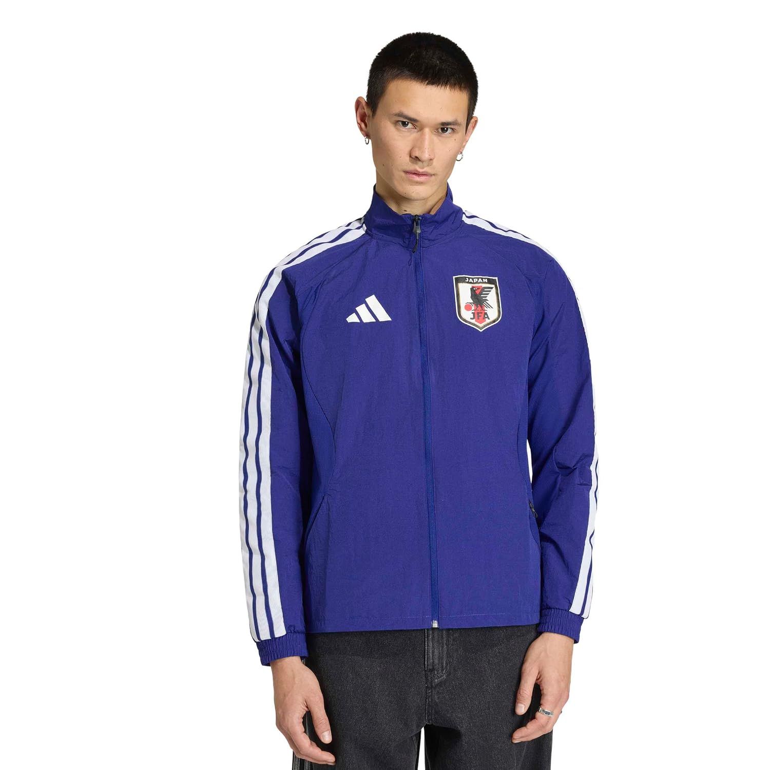 adidas Soccer Jersey Top Japan National Team 2026 Home Anthem Jacket V9927 Mens