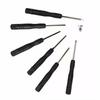 3pcs Black Mini 2.0 Cross Screwdriver Head Small Phillips Screwdriver for Repairing Mobile Phone Tnstallation Tool