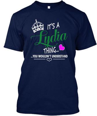 Lydia T-Shirt Made In the USA Size S To 5XL