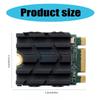 M.2 Solid Disk Drive Radiators Fan SSD Heat Dissipation Pad For Desktop Computer 2230 SSD Cooling 2230 SSD Fan Heatsink
