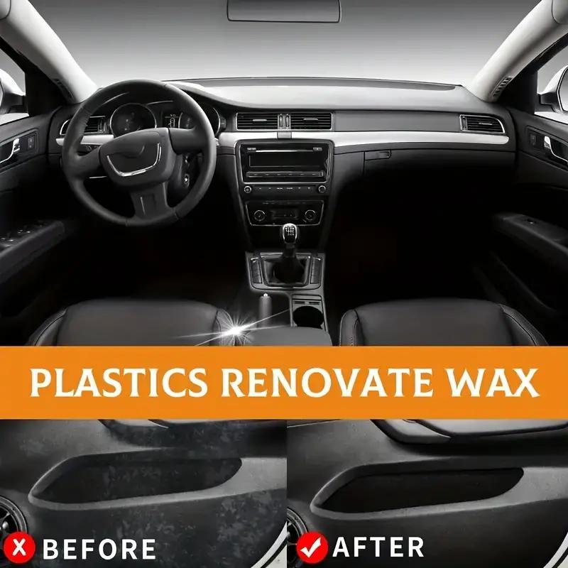 Car Dashboard Repair Wax, Anti-aging and Whitening, Tire Gloss Wax, Leather Sofa Seat Care, Car Interior Maintenance