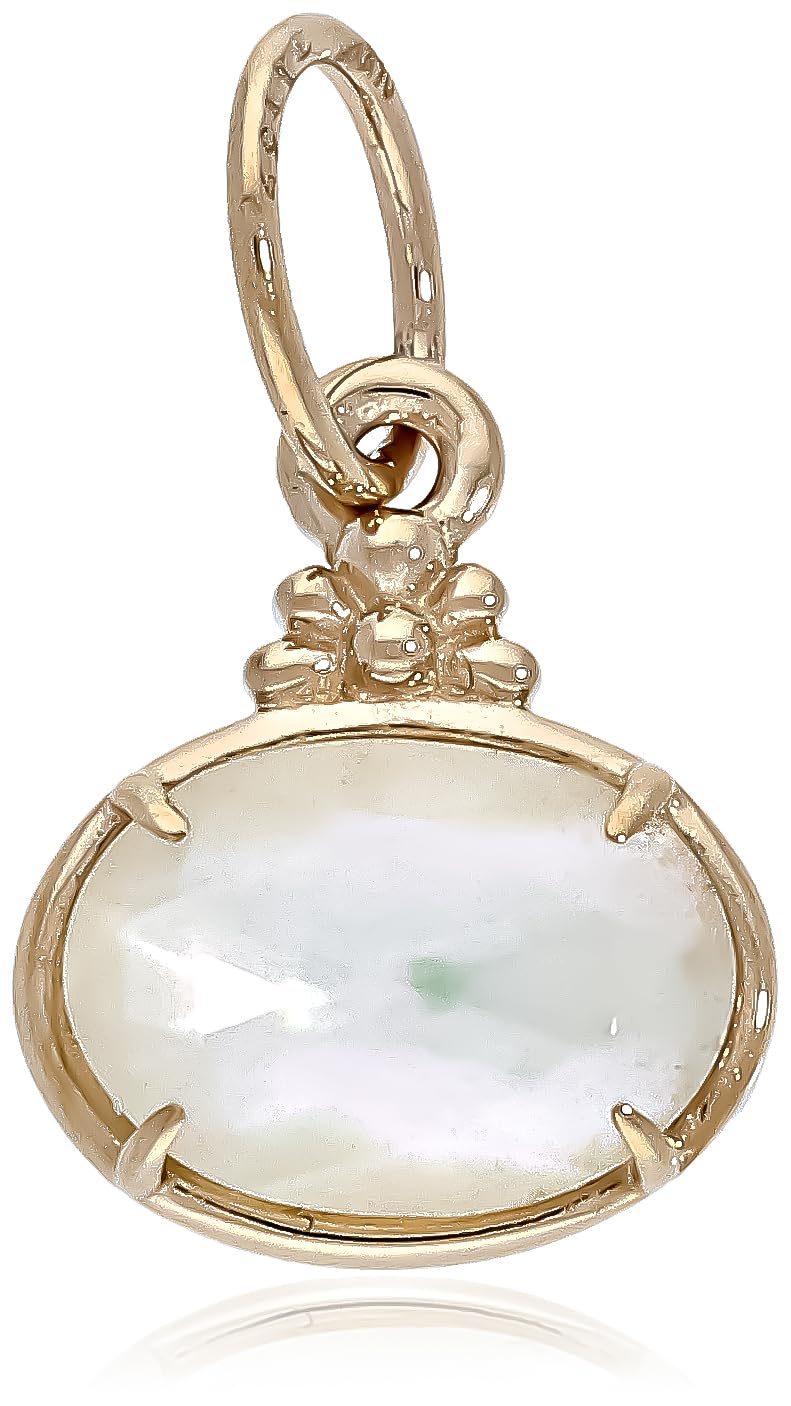 

K10 charm 1023311725708999 [Agate] shell/quartz білий