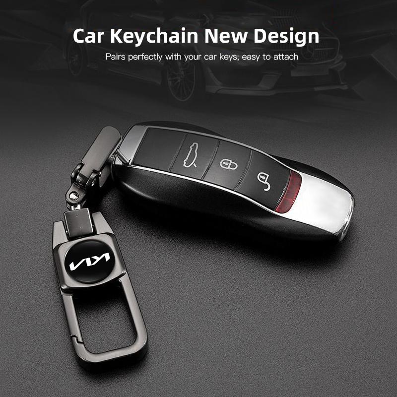 Car Keychain 360 ° Rotating Keyring Valve Stem For KIA K5 K9 Sorento Ceed Sportage Carnival Stinger Forte Niro Cadenza Soul EV6 rnqt40