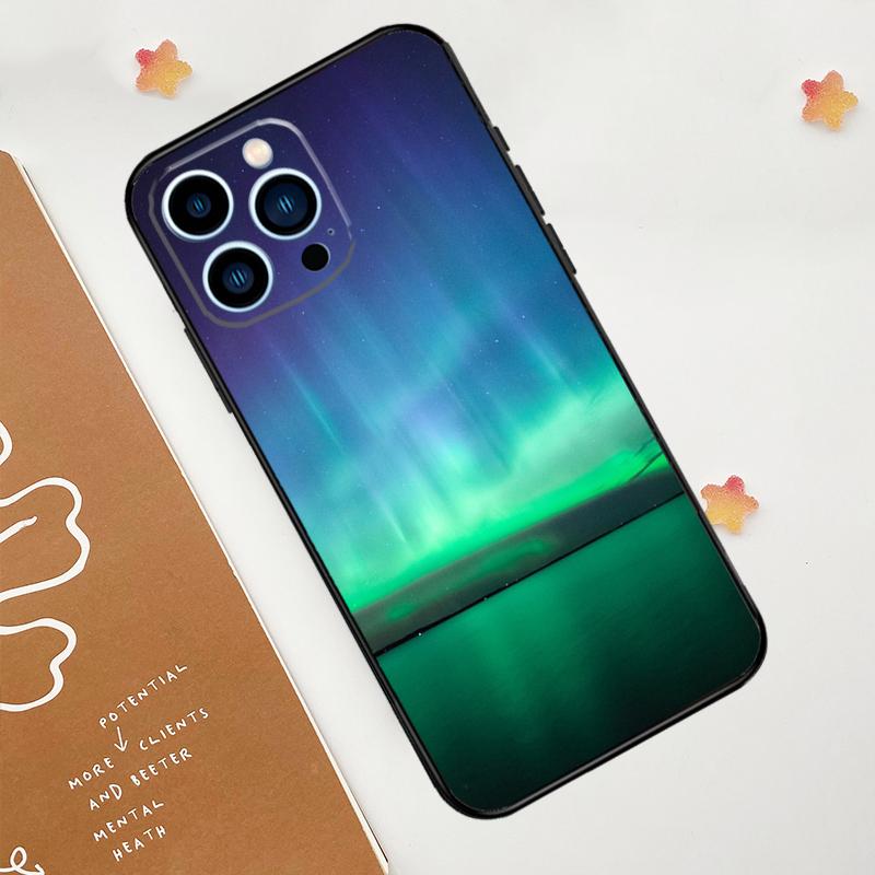 Northern Lights Phone Case For iPhone 15 16 14 13 12 11 Pro Max Mini Plus XS X XR Back Cover