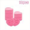 10-100PCS Compress Face Wash Puff Natural Wood Pulp Sponge Face Wash Puff Foaming Face Puff Cosmetic Puff Face Cleansing Sponge